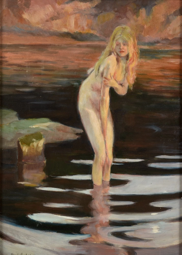 Paul Émile Chabas - Al crepuscolo 1